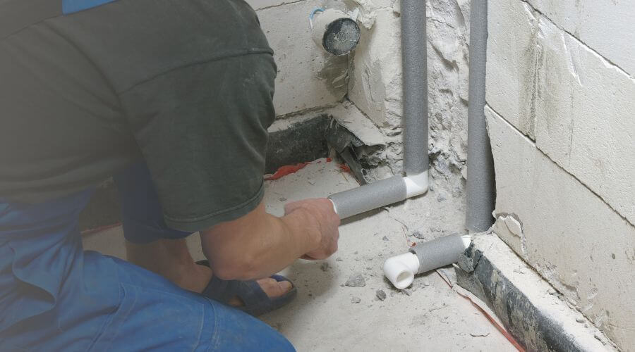 Expert burst pipe repair services in Ben Wheeler, TX